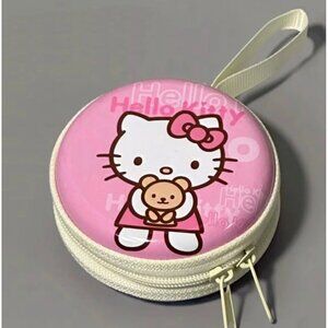 Adorable Hello Kitty Mini Travel Storage Case – Waterproof & Portable Organizer